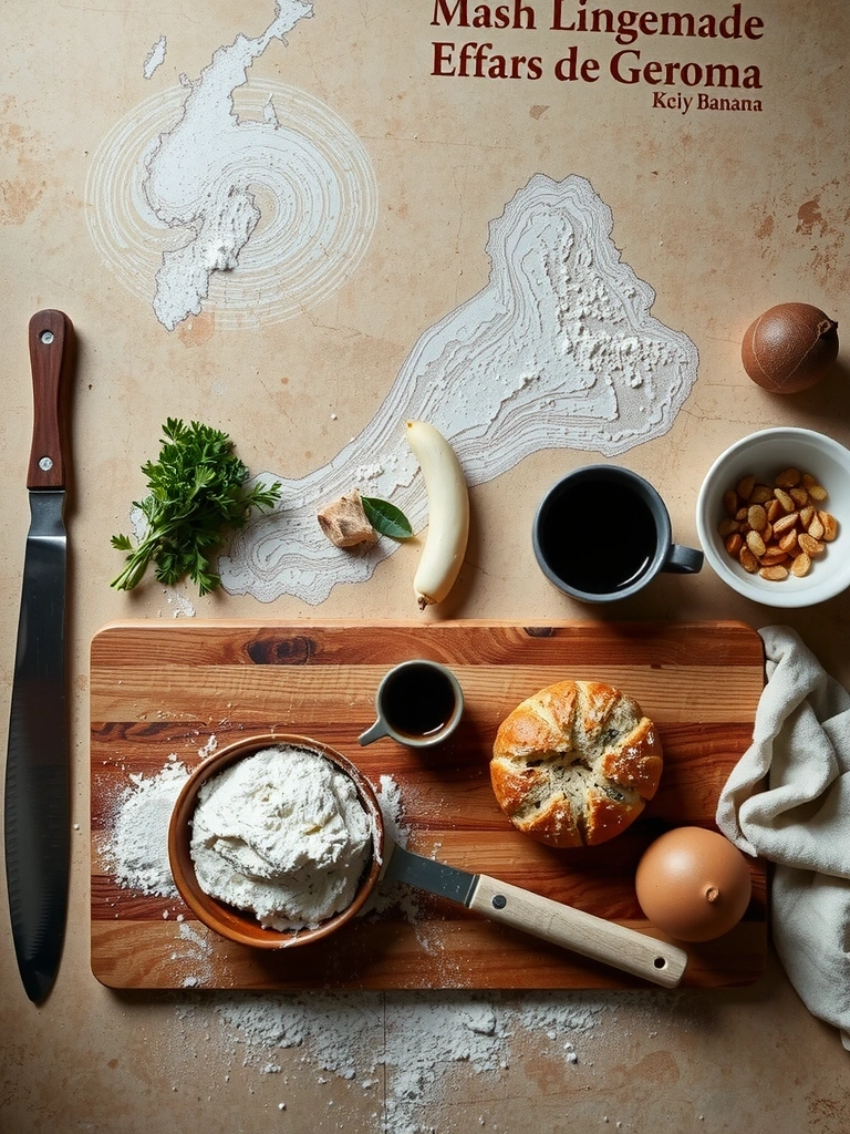 Bussola e mappa topografica